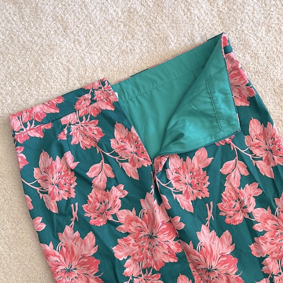 J. Crew Floral Print Pencil Skirt - Picture 5 of 11